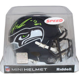 Jaxon Smith-Njigba Signed Seattle Seahawks Mini Helmet FAN 43017