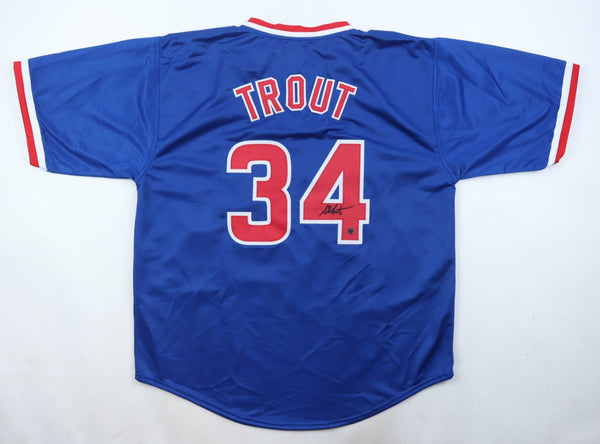 Steve Trout Signed Chicago Cubs Jersey (Wilder) 1984 #2 Cubs Starting Pitcher