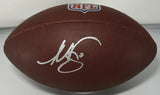 Packers Receiver ROMEO DOUBS Signed Wilson NFL Replica Football AUTO - BAS