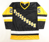 Kevin Stevens Signed Pittsburgh Penguins Jersey 91-92 Cups & 2x50 Goals /Beckett