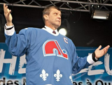 Peter Stastny 2xSigned Quebec Nordiques CCM Replica Jersey "HOF 1998" / Beckett
