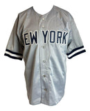 David Justice Signed New York Yankees Jersey (Sports Integrity) 2xSeries Champ