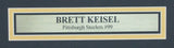 Brett Keisel Steelers Signed/Autographed 16x20 Photo Framed 133934
