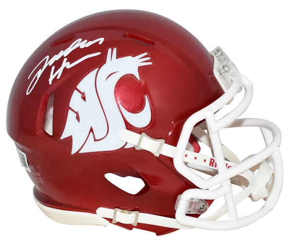 JADEN HICKS SIGNED WASHINGTON STATE COUGARS SPEED MINI HELMET BECKETT