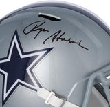Roger Staubach Dallas Cowboys Signed Riddell Speed Replica Helmet