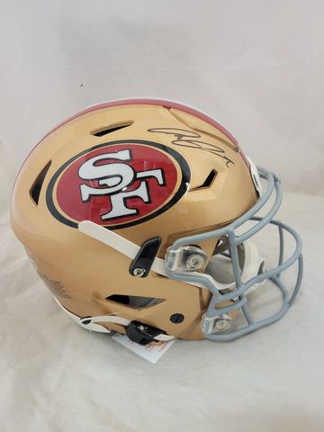 RICKY PEARSALL SIGNED SAN FRANCISCO 49ERS SPEEDFLEX AUTHENTIC HELMET BECKETT