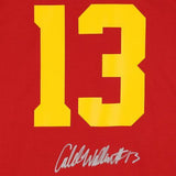 Caleb Williams USC Trojans Autographed Red Nike Limited Jersey