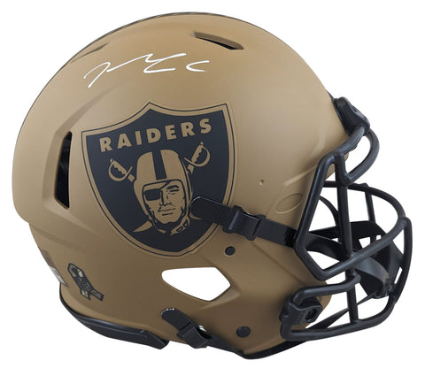 Raiders Maxx Crosby Signed STS II Full Size Speed Proline Helmet Fanatics