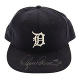 Lance Parrish Signed New Era Fitted Baseball Cap (JSA COA) 1984 Detroit Tigers