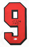 Nick Bosa Autographed White Pro Style Jersey - Beckett W *Black
