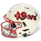 Brock Purdy Autographed SF 49ers RETRO Speedflex Authentic Helmet Beckett