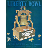 Unautographed Magazine Penn State vs Oregon 1961 Liberty Bowl Program 58477