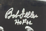 Bob Feller Autographed & Inscribed "HOF 62" Framed 8x10 B&W Photo - Fanatics COA