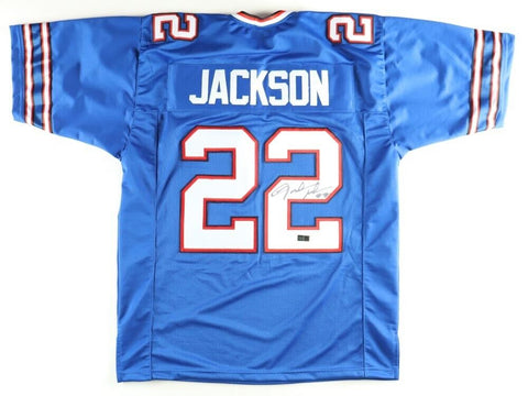Fred Jackson Signed Bills Jersey (Beckett) Buffalo's #3 All Time Leading Rusher