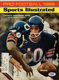 Gale Sayers Autographed Sports Illustrated Magazine 9/12/1966 PSA 42446