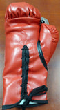 FLOYD MAYWEATHER JR. AUTOGRAPHED RED EVERLAST BOXING GLOVE RH BECKETT BAS 121800