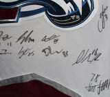 2022 Colorado Avalanche Team Signed Adidas White 54 Jersey 19 Sigs FAN 37796