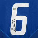 Claude Makelele Signed France FC Soccer Jersey #6 with Beckett COA