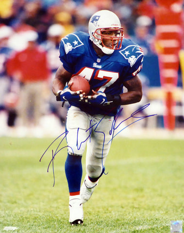 Robert Edwards Autographed Signed 16x20 Photo New England Patriots SKU #214151