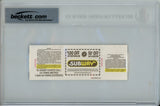 Eddie Murray Signed Baltimore Orioles 1995 3000 Hits 10auto Ticket Beckett 57041