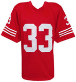 Roger Craig (49ers) Signed Red Custom Football Jersey - (BECKETT COA)