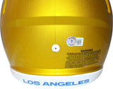 Kurt Warner Signed Los Angeles Rams Authentic Flash Helmet HOF Beckett 40388