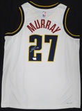Denver Nuggets Jamal Murray Autographed White Nike Jersey Fanatics #SV33329634