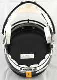 T.J. Watt Autographed Pittsburgh Steelers F/S Speed Helmet - Beckett Holo