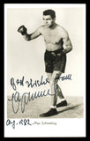 Max Schmeling Autographed Signed 3.5x5.5 Photo "Best Wishes" SKU #240760