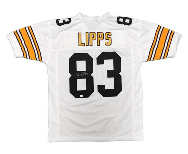 Louis Lipps Signed Pittsburgh Steeler Jersey (TSE COA) 2xPro Bowl Wide Receiver