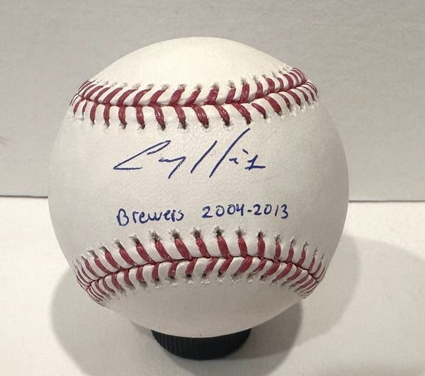 Milw Brewers COREY HART Signed Official MLB Baseball AUTO w/ 2004-2013 - JSA