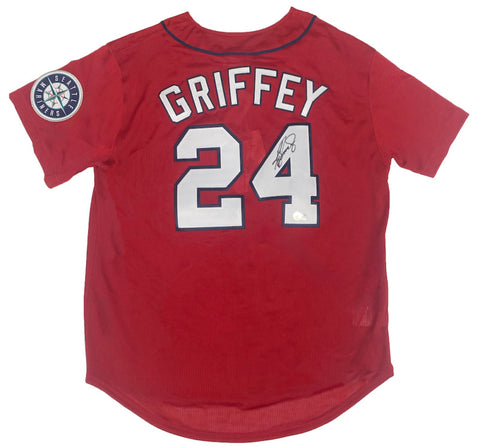 Ken Griffey Jr. Autographed Mariners M&N 1997 All Star Jersey Beckett