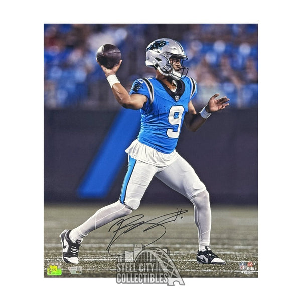 Bryce Young Autographed Carolina Panthers 16x20 Football Photo - Fanatics