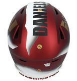 Jayden Daniels Autographed Custom Ripped Commanders Speedflex Helmet Fanatics