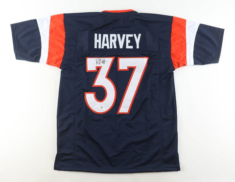 R J Harvey Signed Denver Broncos Jersey (JSA) Ex-UCF Running Back 2nd Rnd Pik/RB