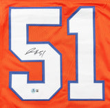 Quandarrius "Que" Robinson Signed Denver Broncos Jersey (Beckett) #51 Linebacker