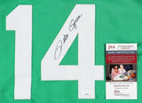 Pete Rose Signed Philadelphia Phillies St Patrick Day Spring Jersey (JSA COA)