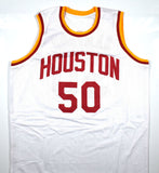 Ralph Sampson Autographed White Pro Style Jersey - Beckett W Hologram *Black