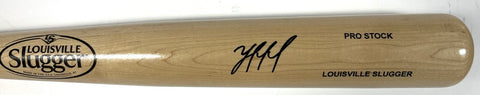 Astros WS Champ YORDAN ALVAREZ Signed Louisville Slugger Blonde Bat AUTO - BAS