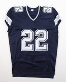 Emmitt Smith Signed Dallas Cowboys Pro Cut Jersey (Beckett) 3xSuper Bowl Champ