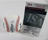 John Rocker Signed Baseball Inscribed "F*ck NY." (JSA COA) Atlanta Braves Closer