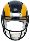 Isaac Bruce & Torry Holt Autographed Rams Speed Full Size Helmet Beckett