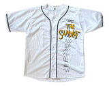 The Sandlot (8) Cast Signed Custom Baseball Jersey BAS