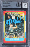 Celtics Kevin McHale Signed 1986 Fleer #73 Card Auto Graded Mint 10! BAS Slabbed