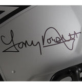 Staubach Dorsett Pearson Signed Dallas Cowboys Pro Rave Helmet Beckett 54616