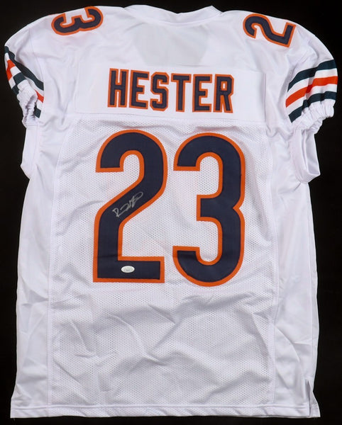 Devin Hester Signed Chicago Bears Pro Cut Jersey (Beckett) NFL All Time Returner