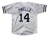 Lou Piniella New York Signed Gray Baseball Jersey 77-78 WSC Inscribed BAS