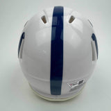 Autographed/Signed Peyton Manning 5x NFL MVP Mini Football Helmet Fanatics COA