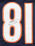 Zavion Thomas Signed Chicago Bears Jersey (Beckett) 2026 3rd Round Draft Pck/LSU