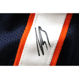 Luther Burden Autographed/Signed Pro Style Blue XL Jersey Beckett Witness 51840